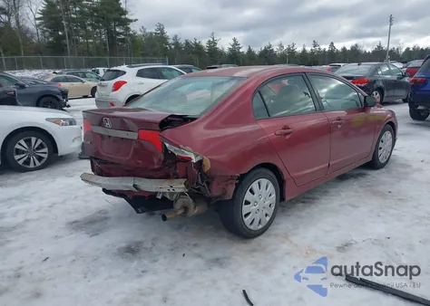 2008 Honda Civic Lx из США, поврежденный, VIN 2HGFA16588H509164